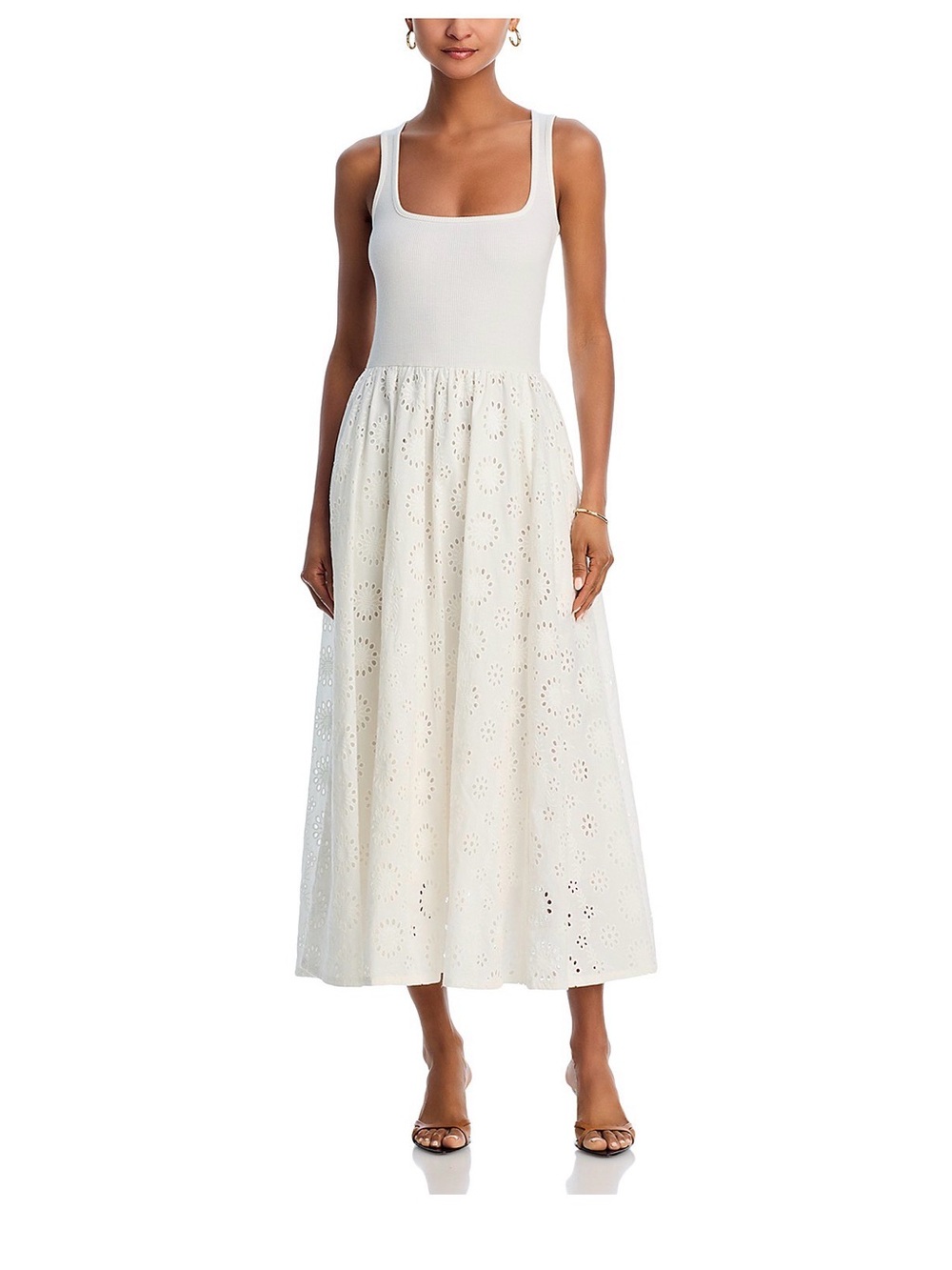 PAIGE Morel Cotton Dress